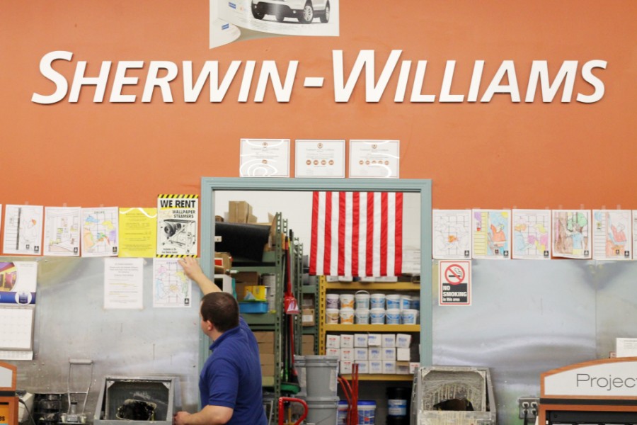 SW Mi visita a la tienda de SherwinWilliams SherwinWilliams