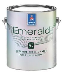 Lata de pintura-Emerald Exterior Acrylic Latex Paint Flat High Reflective White