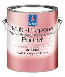 Lata de primer-Multi Purpose Water Based Acrylic Alkyd Primer NA White